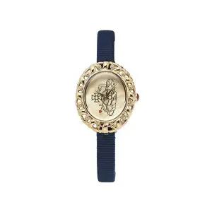 [비비안웨스트우드] VV005CMBL 로코코 여성 가죽 손목 시계