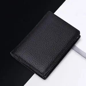 [하프클럽/]가죽 심플 명함지갑 카드지갑 남성 선물 지갑