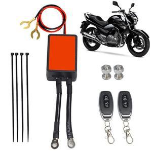 범용 바이크 오토바이 배터리 차단 스위치 절연기 12V 300A 자동차 스마트 리모컨 포함)
