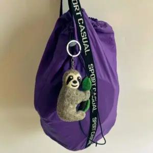 토끼키링 번호판열쇠고리 수제키링 나무늘보 수집용 피규어 열쇠고리