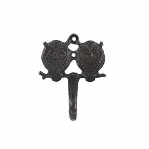 주물 옷걸이 부엉이 1구 엔틱걸고리 벽옷 엔틱 틱걸 후크 장식 고리 소품 벽면