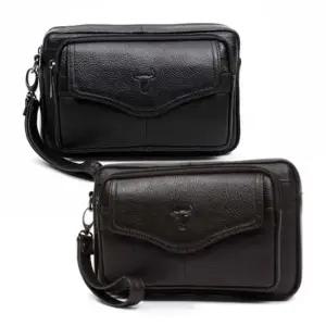 맨스백 9292 블루마운트 소가죽 맨스백 남자 클러치백 손가방