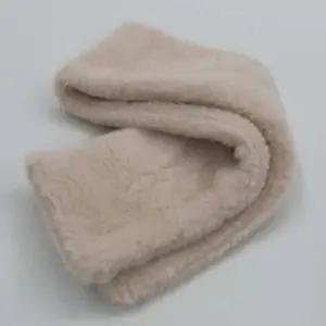 인조털 쁘띠목도리 페이크퍼 미니 목도리 머플러 베이지