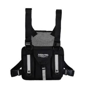 스포츠 가방 반사블랙 액티브 핸드폰 운동 아웃도어 캐쥬얼