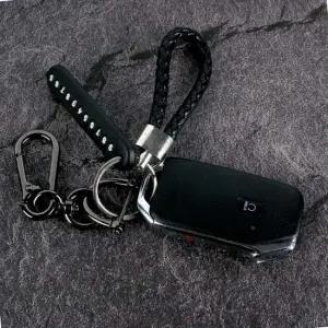 자신의번호 가죽재질 차량열쇠고리 키케이스번호키링 자동차키홀더 차키 개성템