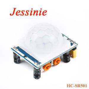 HC-SR501 조정 IR 초전기 적외선 인체 모션센서 감지기 모듈 DC 5V