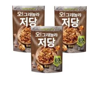 오리온 오그래놀라 저당 통보리 360g 3개