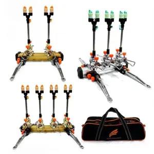 씨타임 명보 라운드 받침틀 4단 5 민물 대 로드거치