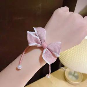 [오너클랜]WL 페어리 캔디리본 머리끈 헤어밴드