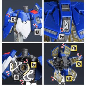 몽테조이 NewC 고정밀 금속 에칭 시트(접착제 뒷면 ) MGSD XXXG-OOWO Wing Zero EW 모델용 목재 플랫폼