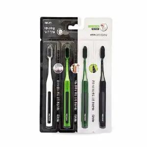 대나무숯 미세모 칫솔 치아 위생 관리 용품 잇몸 보호 케어