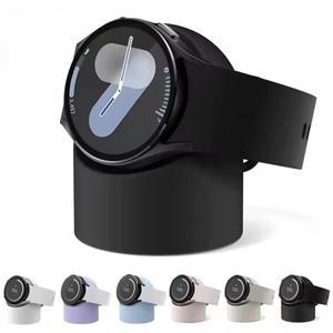 삼성호환 갤럭시 호환 워치 5 프로 충전 거치대 4 3 스탠드 베이스 40mm 44mm용 실리콘 브래킷