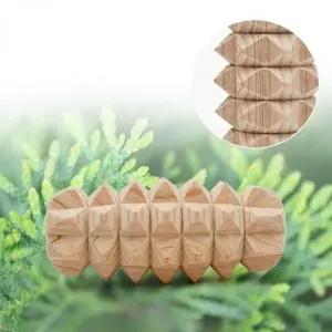 고품질 편백 나무 손 지압기 혈자리 마사지기 손마사지 도구 건강 (WFKJHV5)