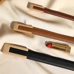 여성벨트 원피스 청바지 정장 허리띠 심플 가죽벨트 (WFKIQBJ)