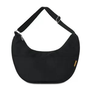 미니멀한 캔버스 반달 호보백 크로스백 지갑가방 여성백