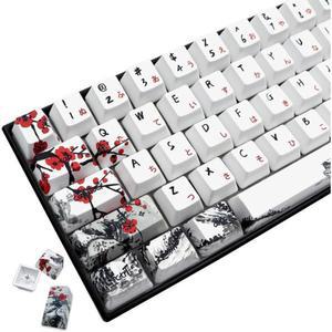 키캡 영문 키보드 JJT XDA K560 F99 AKKO 야옹이월드 염료승화 COOL60