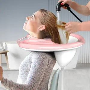 가정용 간이 샴푸대 머리감는 기구 누워서 사용하는 (WFKL02F)