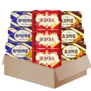 크라운3종세트{쵸코하임3+화이트하임3+쿠크다스화이트3} [ST088]