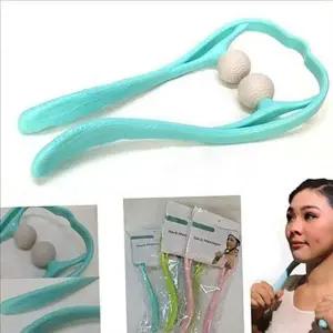 휴대용 목 지압 마사지기 시원한 근육 풀림 기기 골프공형 셀프