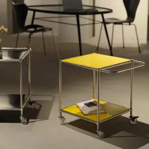 동서가구 네로 2단 철제 선반형 트롤리 DF927305