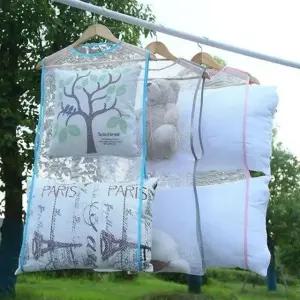 빨래건조망 메쉬망 대형 베개 건조기 소품 정리망 4컬러 인형 건조망 (WFKKMT2)