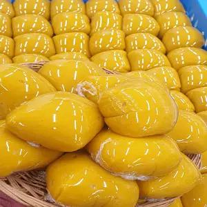 [도깨비떡방]40년전통 프리미엄 물방울 단호박 인절미1kg+카스테라고물증정