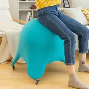 코어 밸런싱 요가 필라테스 짐볼 의자 이동식 체어