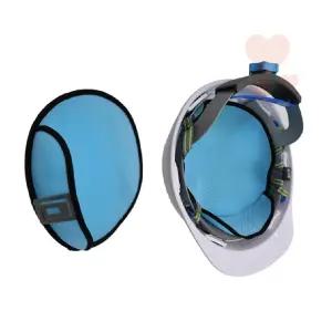 [에스탑] 통풍망사 안전모땀패드 입영준비물 땀흡수패드 모자땀받이 오토바이헬멧내피 안전모내피 땀제로내