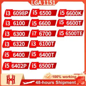 i3 6098P 6100 6300 6320 i5 6400 6402P 6500 6600 i7 6700 i3 6100T i5 6400T 6500T 6600K 6600T 6500TE