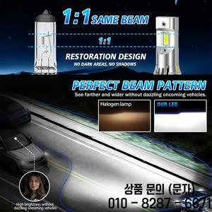 2/4개 LED 자동차 헤드라이트 전구 30000LM 램프 터보 닛산 알티마 2007 2018 2009