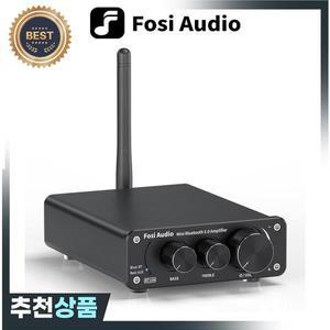 Fosi Audio BT10A Bluetooth 2 채널 사운드 파워 스테레오 앰프 TPA3116D2 스피커 용 미니 HiFi 디지털 50W