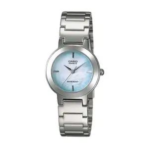 [카시오]카시오 LTP-1191A-2C 클래식 여성 아날로그 메탈 손목시계