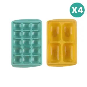 베베락 유이식기 이유식 얼음틀 냉동틀 소분 보관 8P BNA