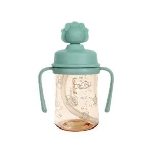 베베락 유아 빨대컵 토퍼 세트 어린이집 준비 딥그린 BNA