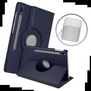가죽케이스 울트라 360도 회전 케이스+수납형 태블릿 파우치 갤럭시탭S10