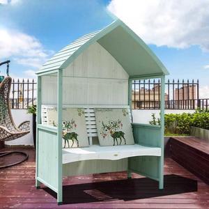 농장 의자 라이트카키 발코니 조립식 정원 마당 프로방스 차양막