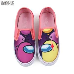 제이에스글로벌 어몽어스 플라잉 슬립온어온 캐릭터신발 어린이 키즈 끈없는운동화 없는 슬립온 키즈온 어