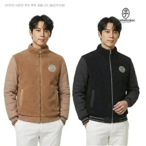 까스텔바작 골프 남성 하이브리드 우븐 플리스 풀집업 점퍼 자켓 ...