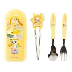 슈팅스타 캐치티니핑 올인원 젓가락 풀세트-빤짝여아수저 어린이스푼 선물 집선물 유치원 캐릭터