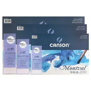 (캔숀)몽발 수채화지 낱장팩 CA033-706 (크기 선택) 손화지 손발 스케치북 몽발