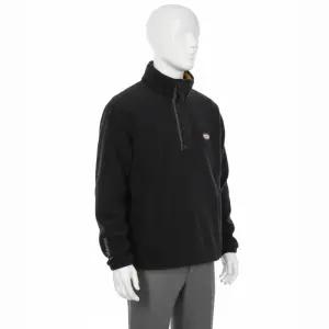 KODAK 코닥 폴라텍 플리스 스탠넥 반집업 맨투맨 블랙