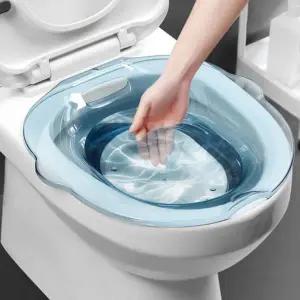 좌욕기 가정용 변기 대야 임산부 좌욕 용기 걸이형