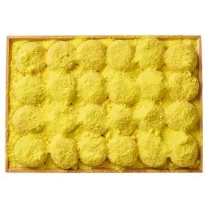 하람떡방 당일생산 100% 찹쌀 전통 호박 인절미 개별포장 떡 카스테라가루 포함 1kg 1개