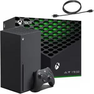 Xbox Series X 1TB 게이밍 콘솔 + 무선 컨트롤러 1개 - 수천 개의 게임과 하위 호환 세밀한 성능 진정한 4K