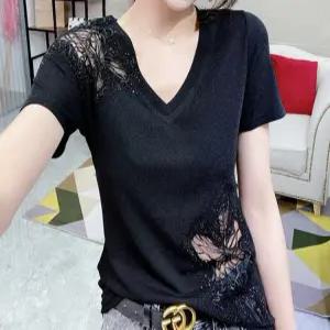 여성 라인 댄스복 상의 방송댄스 연습복 댄스티