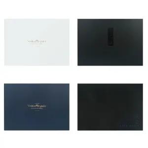 유무선 전시회 기업행사 플랫펼침 방명록 대형합지 하드커버 방문기록부 서명대장 행사용 기업용 사무실용