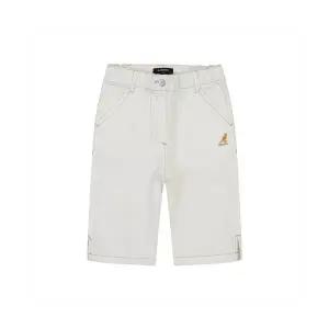 [캉골키즈]화이트 데님 카프리 팬츠 SA 2105 화이트