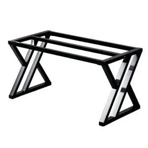 철제 식탁 다리 받침대 낮은 프레임 두꺼운 가구 철재