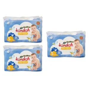 킨도 오슬림 에어쿨쿨 기저귀 팬티 5단계 9kg 14kg 34매 3팩 102매