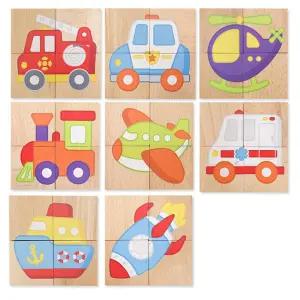 유아 자동차 그림맞추기 원목 자석퍼즐 키즈카페 4세 놀이방 3세